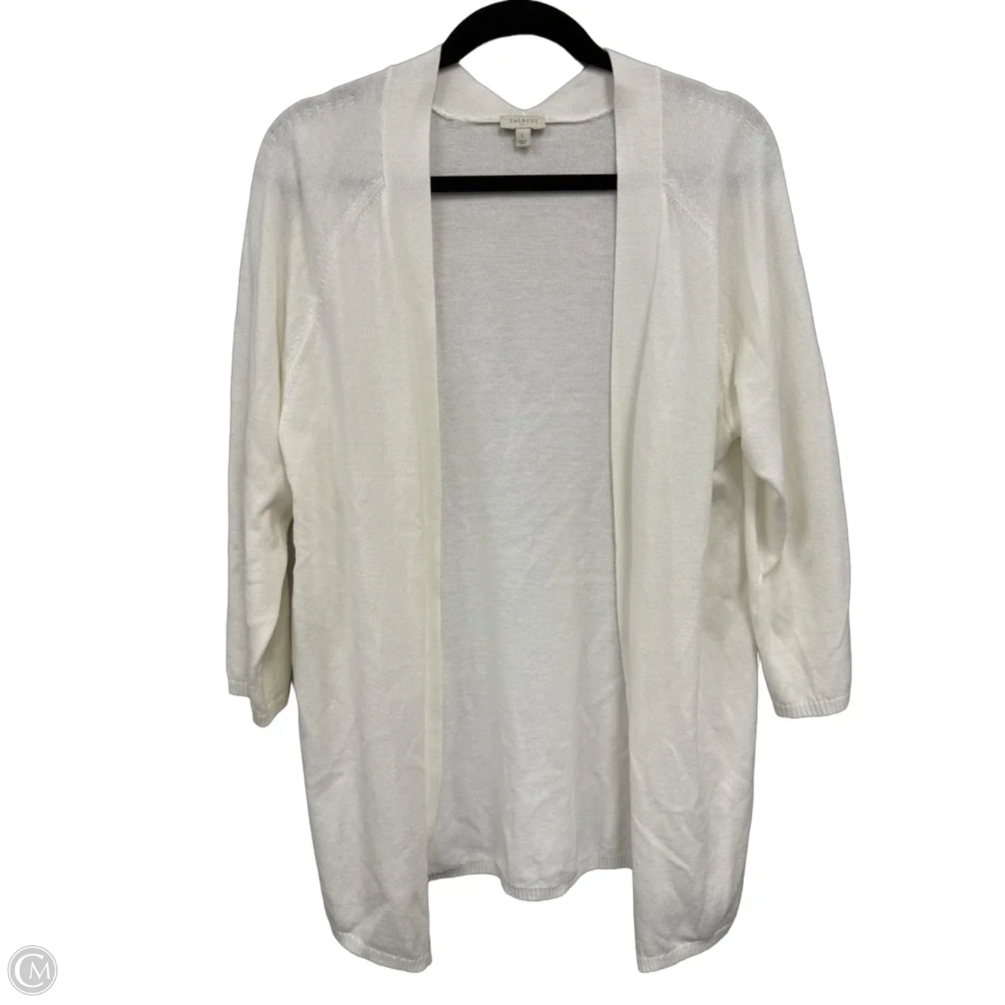 Cardigan By Talbots In Cream, Size: L