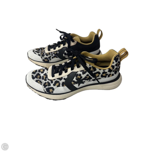 Shoes Athletic By Converse In Black & Tan, Size: 9.5