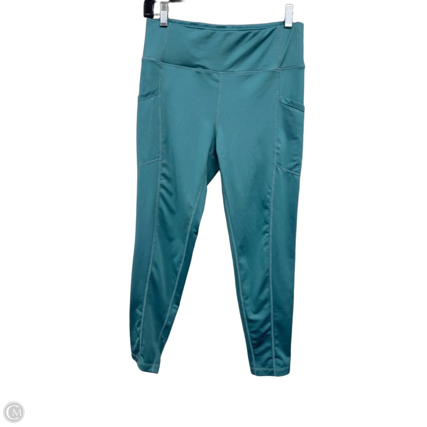 Athletic Leggings By Pro Player In Green, Size: M