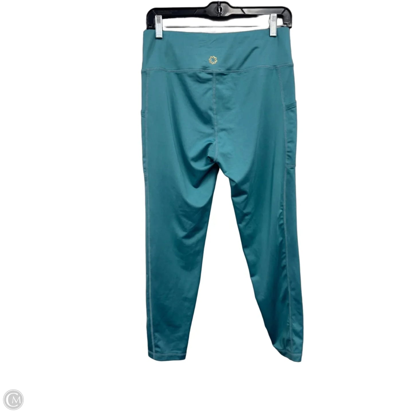 Athletic Leggings By Pro Player In Green, Size: M