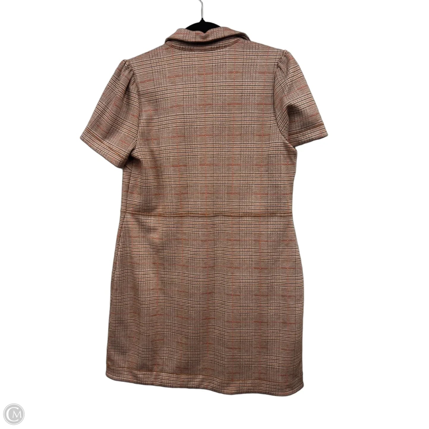Dress Casual Short By Loft In Brown & Orange, Size: 6p