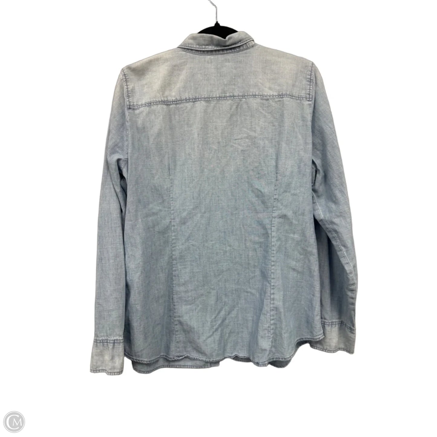 Top Long Sleeve By J. Crew In Blue, Size: Xl