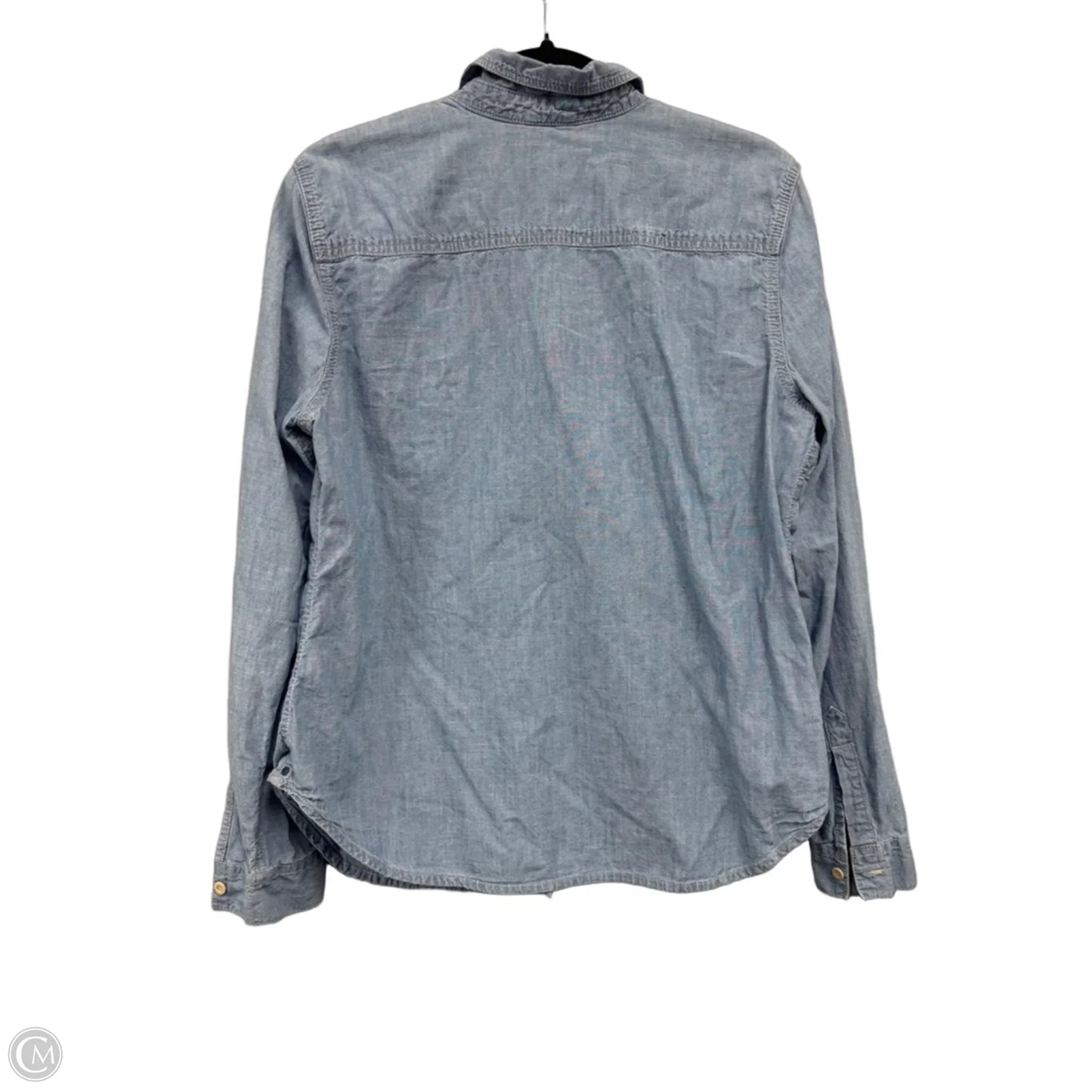 Top Long Sleeve By Gap In Blue, Size: L