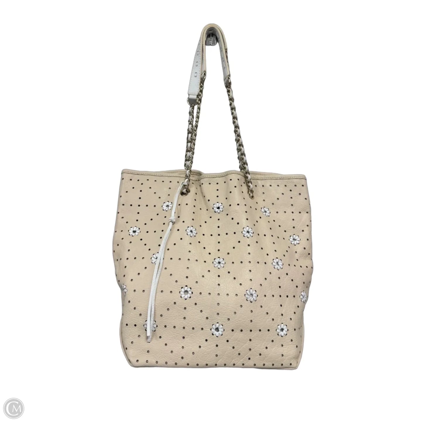 Handbag Leather By Jack Rogers, Size: Large