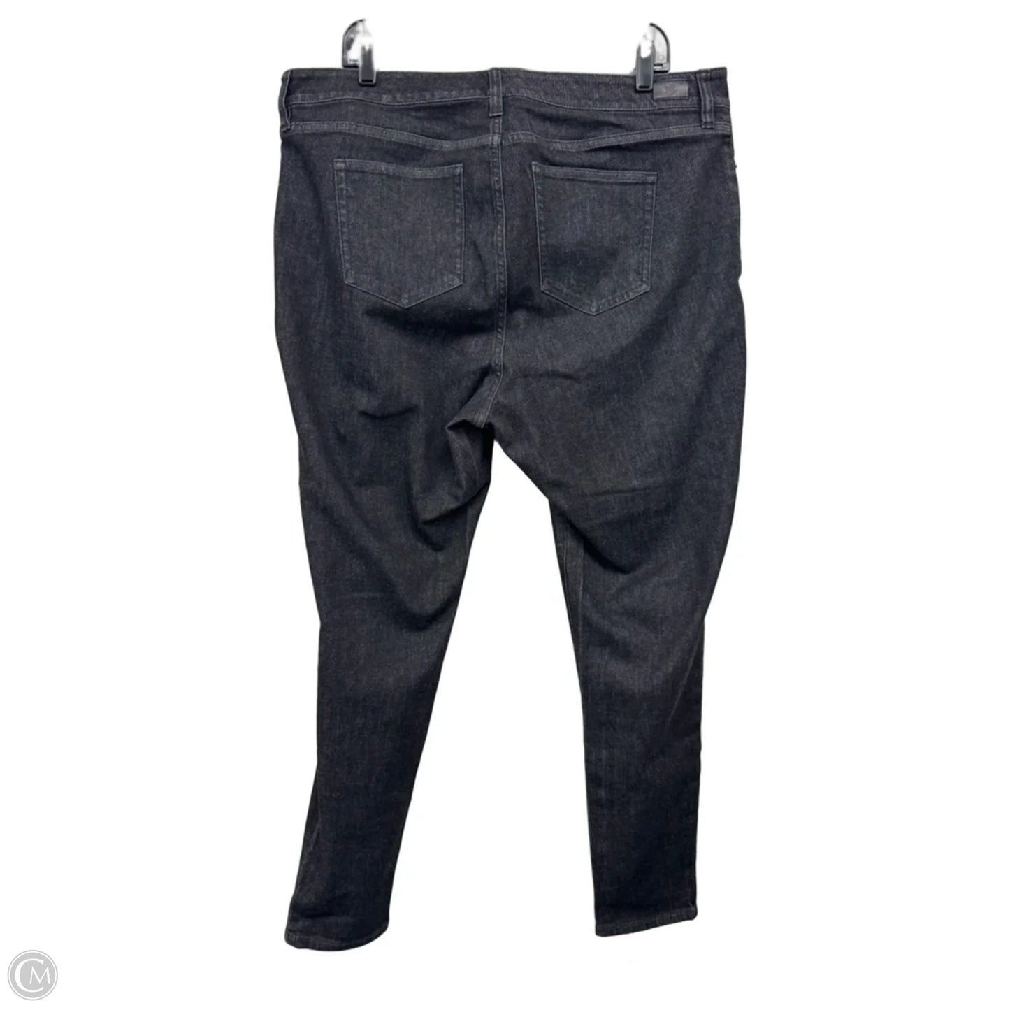 Jeans Skinny By Lauren By Ralph Lauren In Black, Size: 16