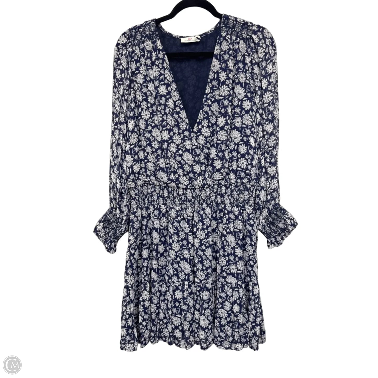 Dress Casual Short By Vineyard Vines In Blue & White