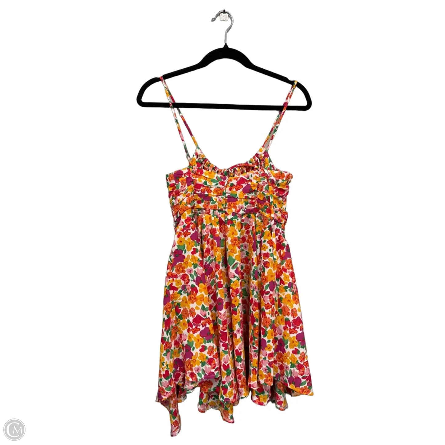 Dress Casual Short By Princess Polly In Orange & Pink, Size: 6