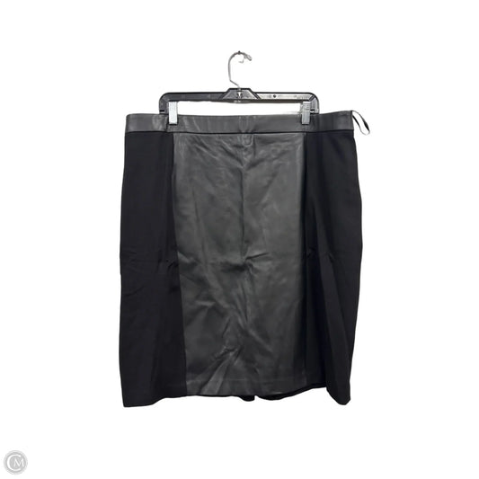 Skirt Mini & Short By Kasper In Black, Size: 2x