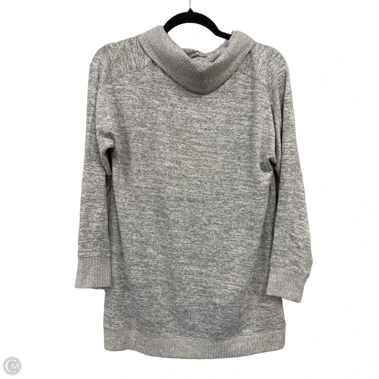 Top Long Sleeve By Chicos In Grey, Size: S