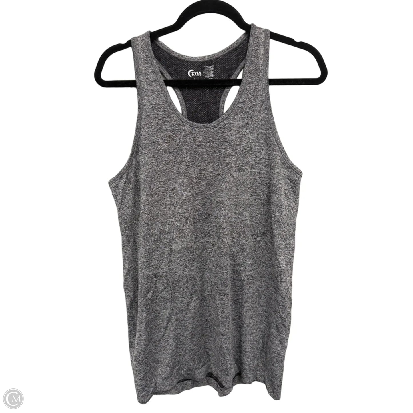 Athletic Tank Top By Zyia In Grey, Size: L
