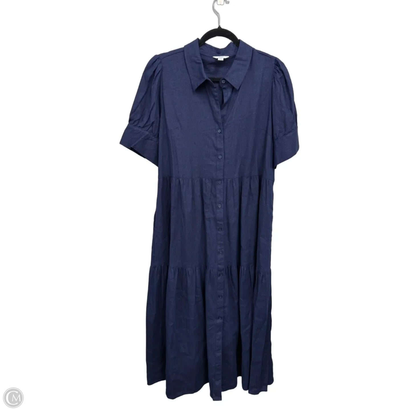 Dress Casual Maxi By Crown And Ivy In Navy, Size: Xl