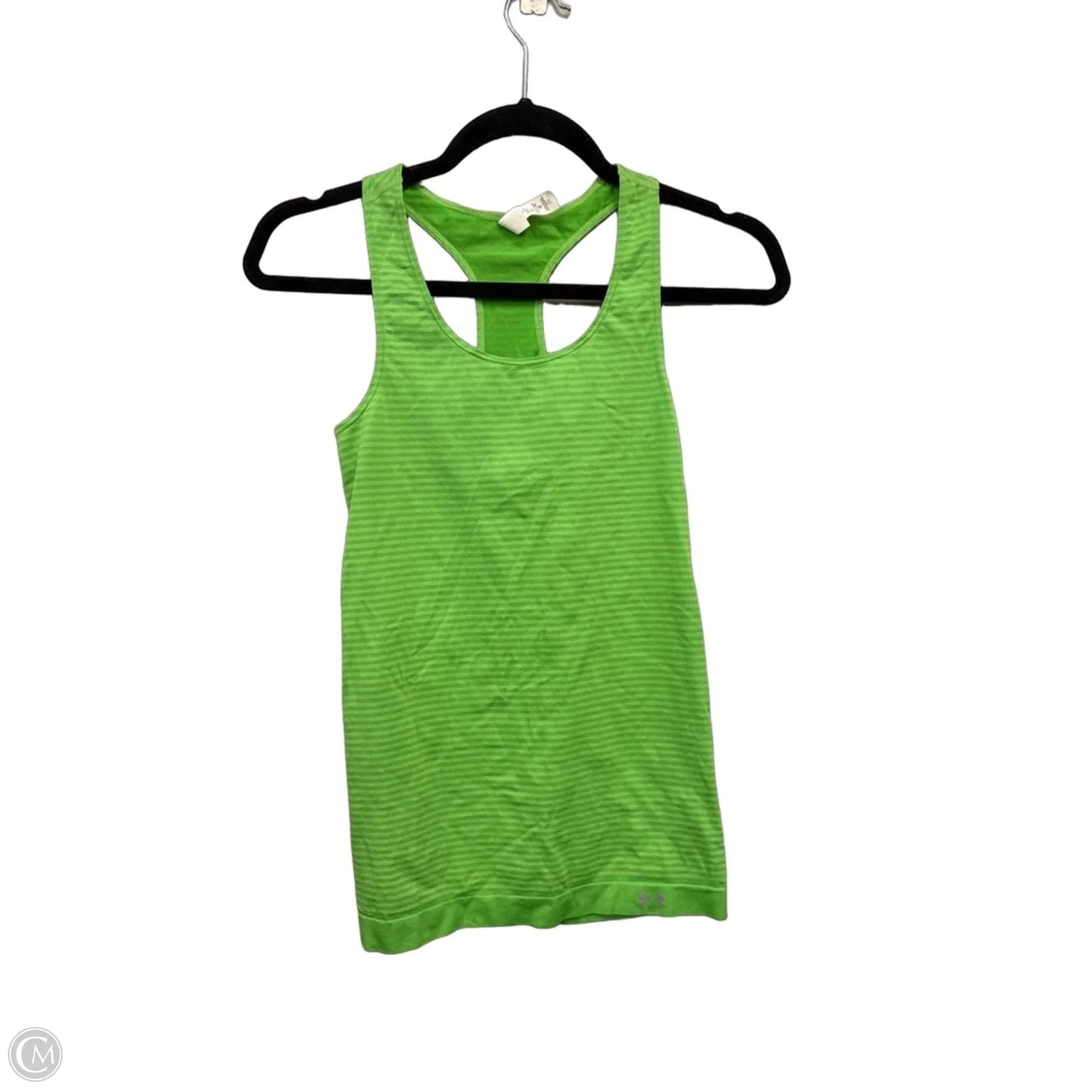 Athletic Tank Top By Under Armour In Green, Size: S