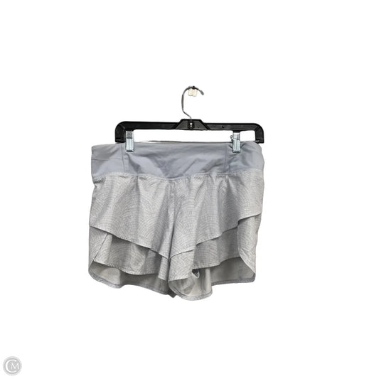 Athletic Shorts By Calia In Grey & White, Size: M