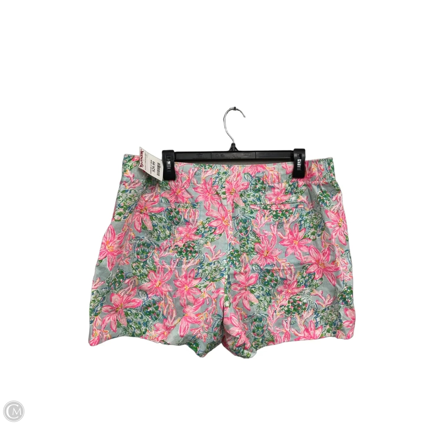 Shorts Designer By Lilly Pulitzer In Blue & Pink, Size: Xl