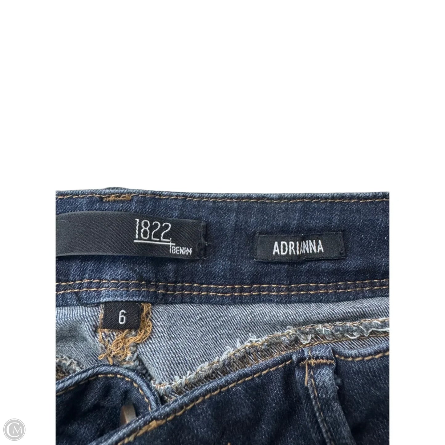 Jeans Skinny By 1822 Denim In Blue, Size: 6