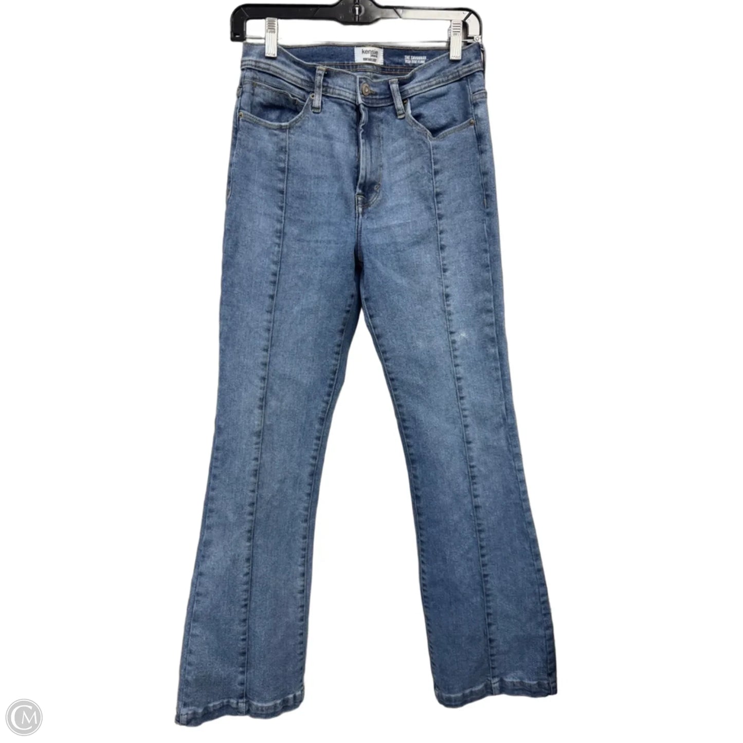 Jeans Flared By Kensie In Blue, Size: 4