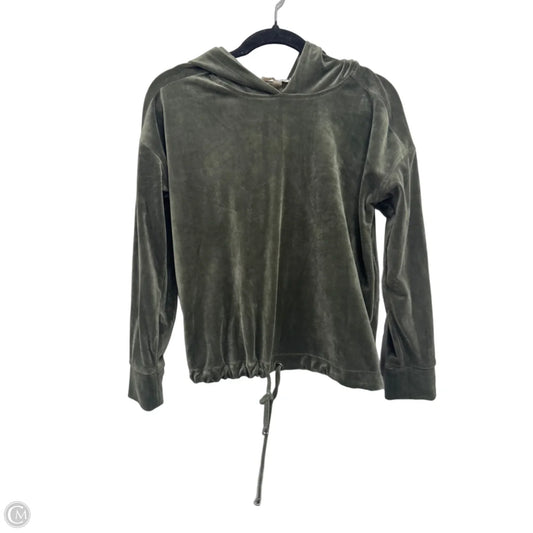 Sweatshirt Hoodie By Cable And Gauge In Green, Size: S