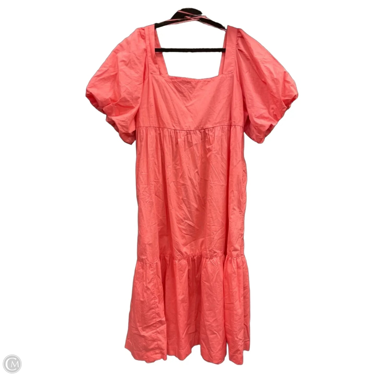 Dress Casual Maxi By Old Navy In Coral, Size: Xl