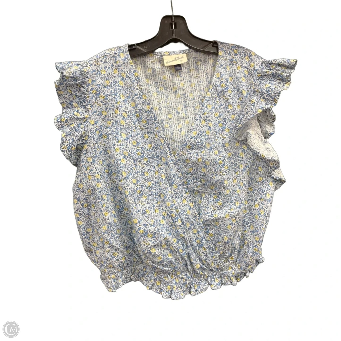 Skirt Set 2pc By Universal Thread In Blue & Yellow, Size: 1x