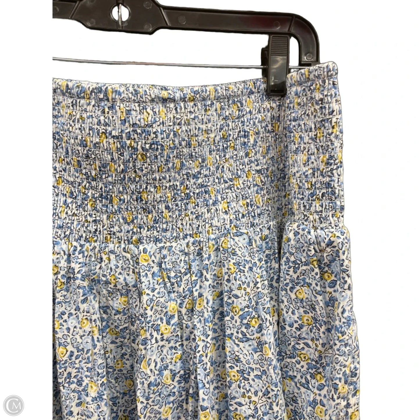 Skirt Set 2pc By Universal Thread In Blue & Yellow, Size: 1x