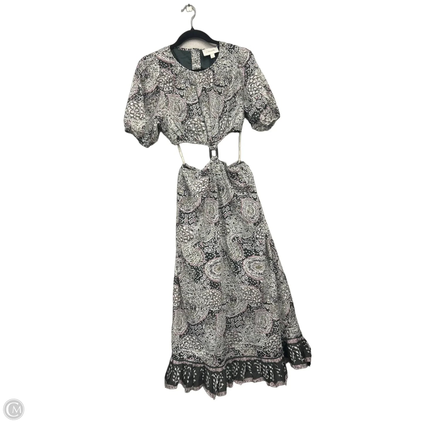 Dress Casual Maxi By Cleobella In Green & Pink, Size: Xs