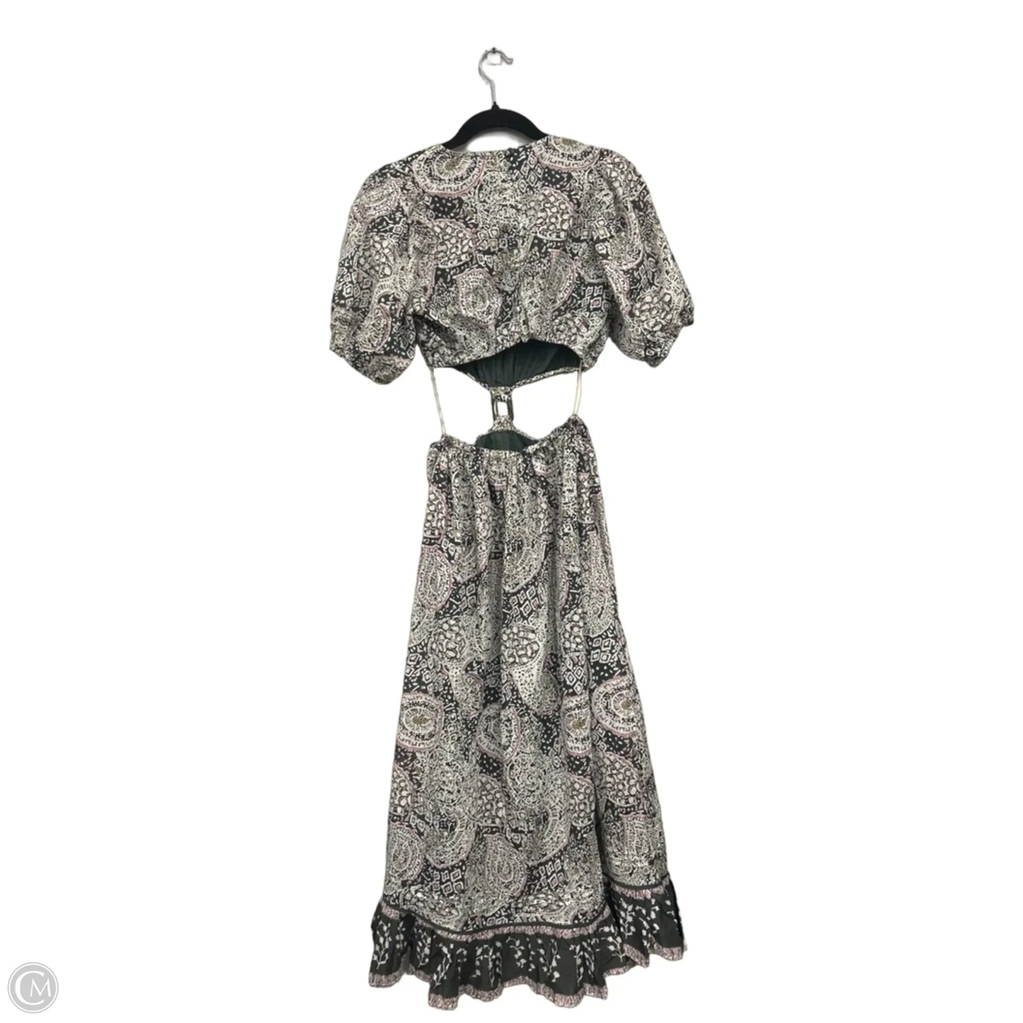 Dress Casual Maxi By Cleobella In Green & Pink, Size: Xs