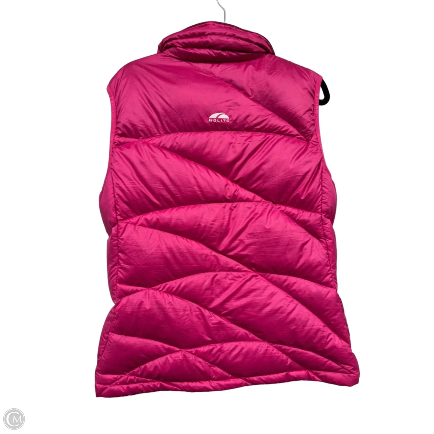 Vest Puffer & Quilted By Clothes Mentor In Pink, Size: L