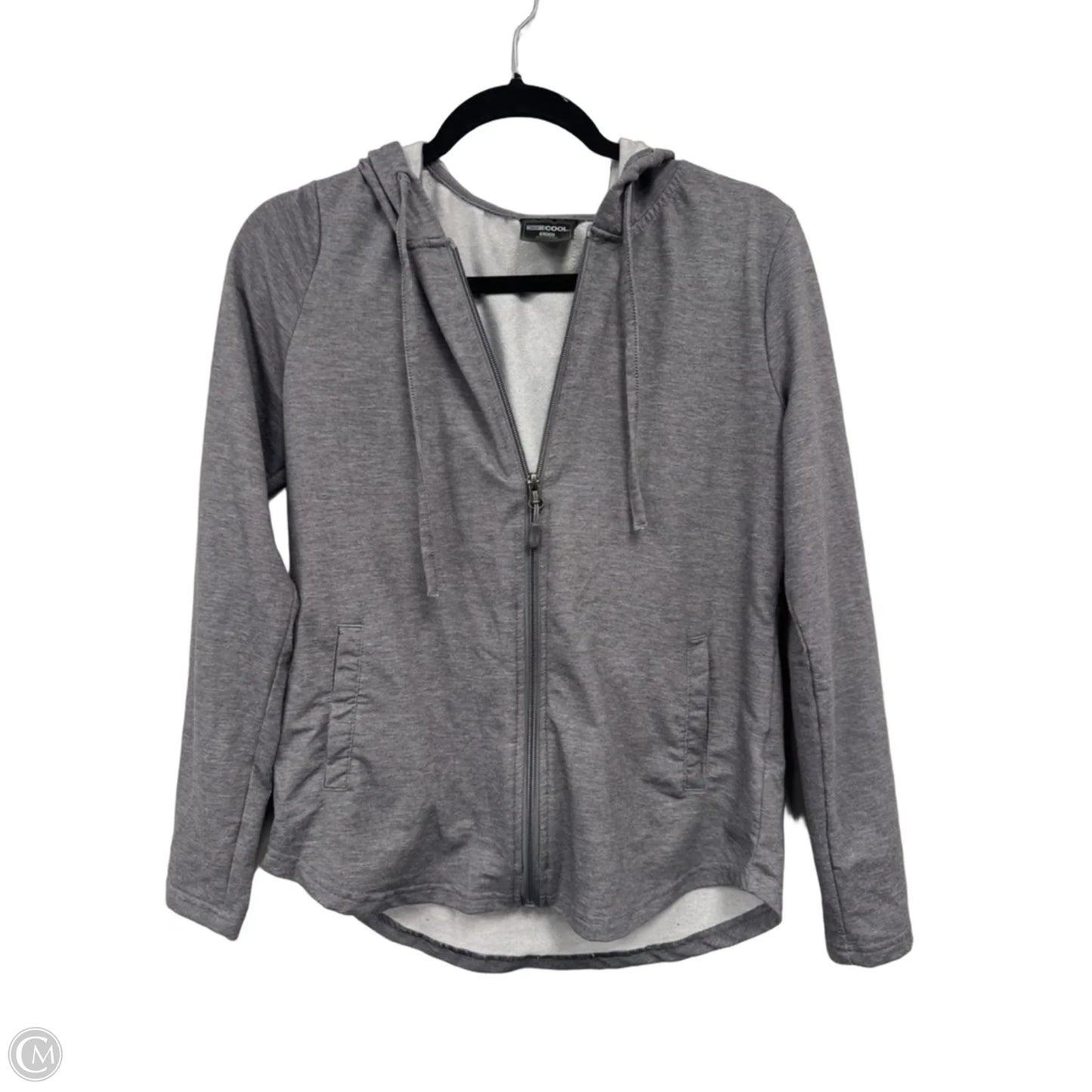 Athletic Jacket By 32 Degrees In Grey, Size: S