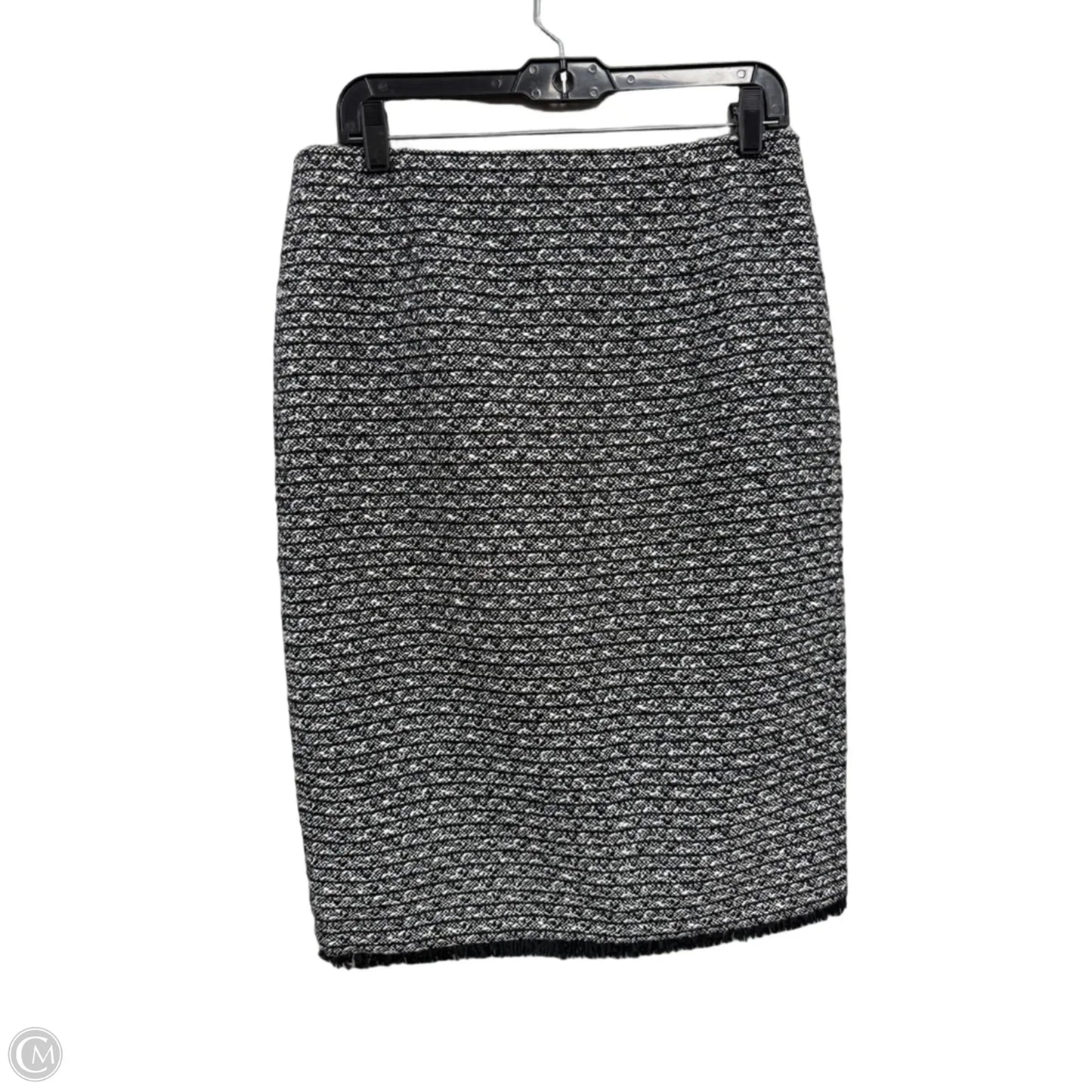 Skirt Midi By J. Crew In Black & White, Size: 8