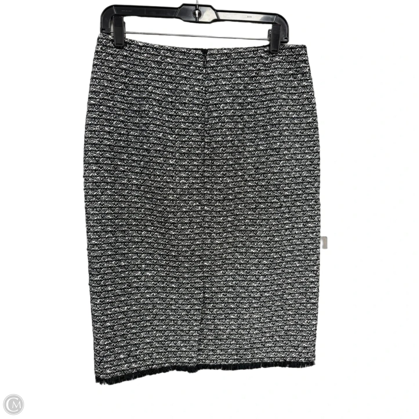 Skirt Midi By J. Crew In Black & White, Size: 8
