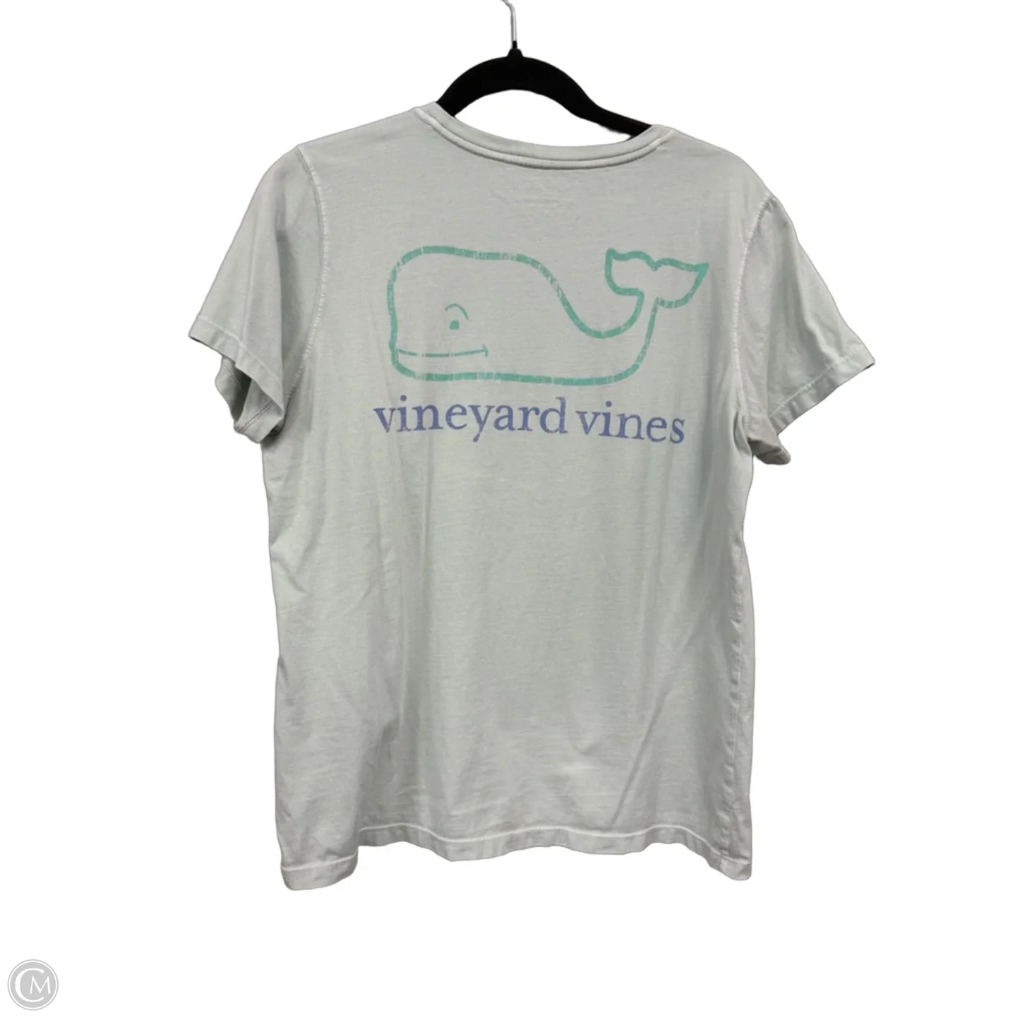 Top Short Sleeve Basic By Vineyard Vines In Green, Size: L