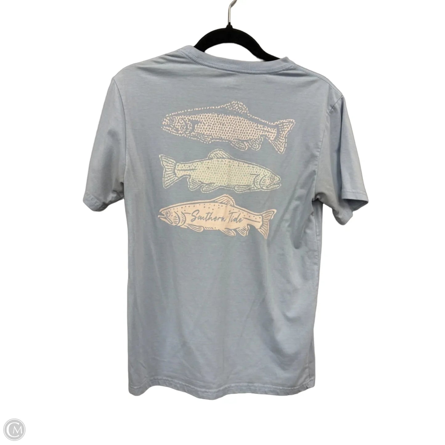 Top Short Sleeve Basic By Southern Tide In Blue, Size: S