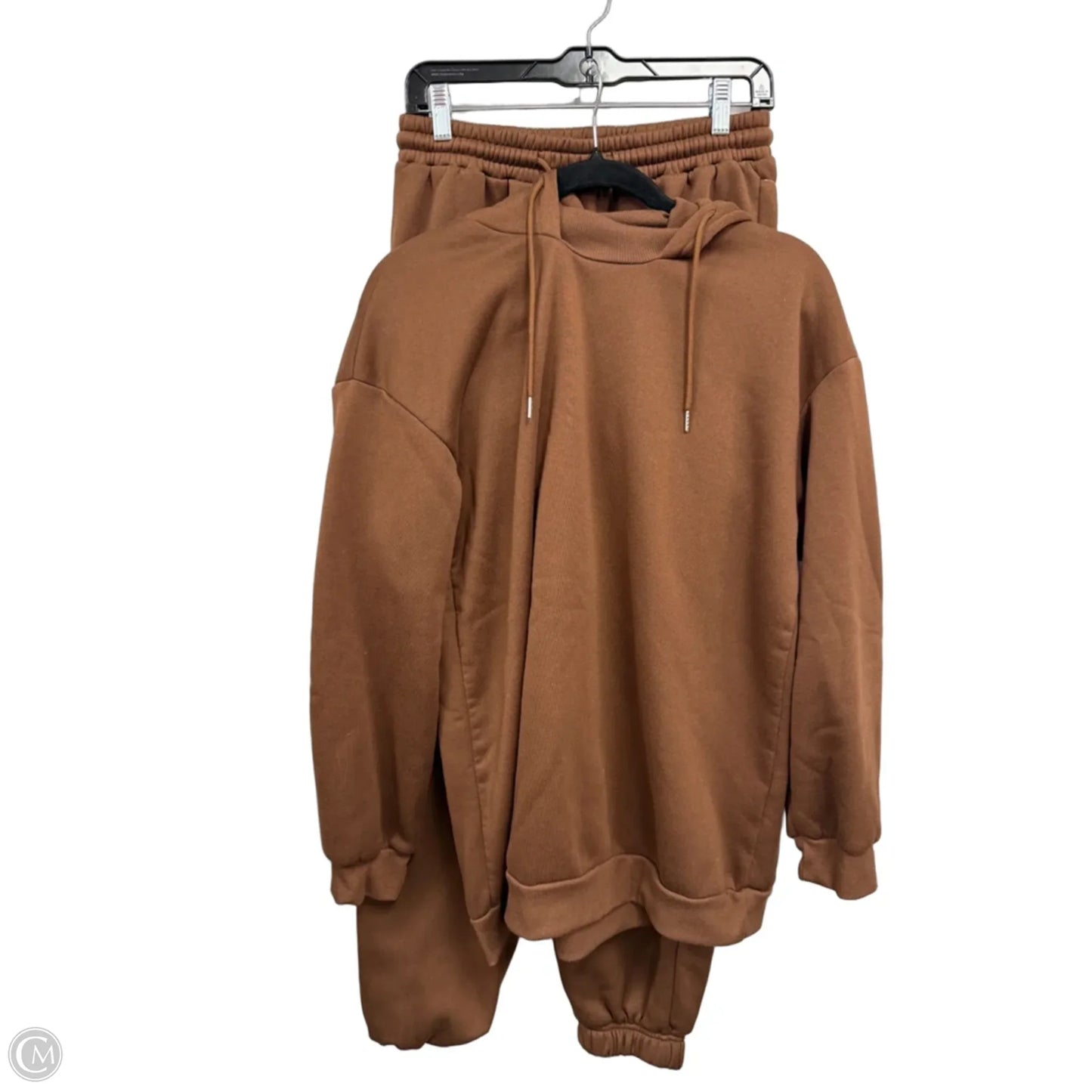 Lounge Set Pants By Shein In Brown, Size: L