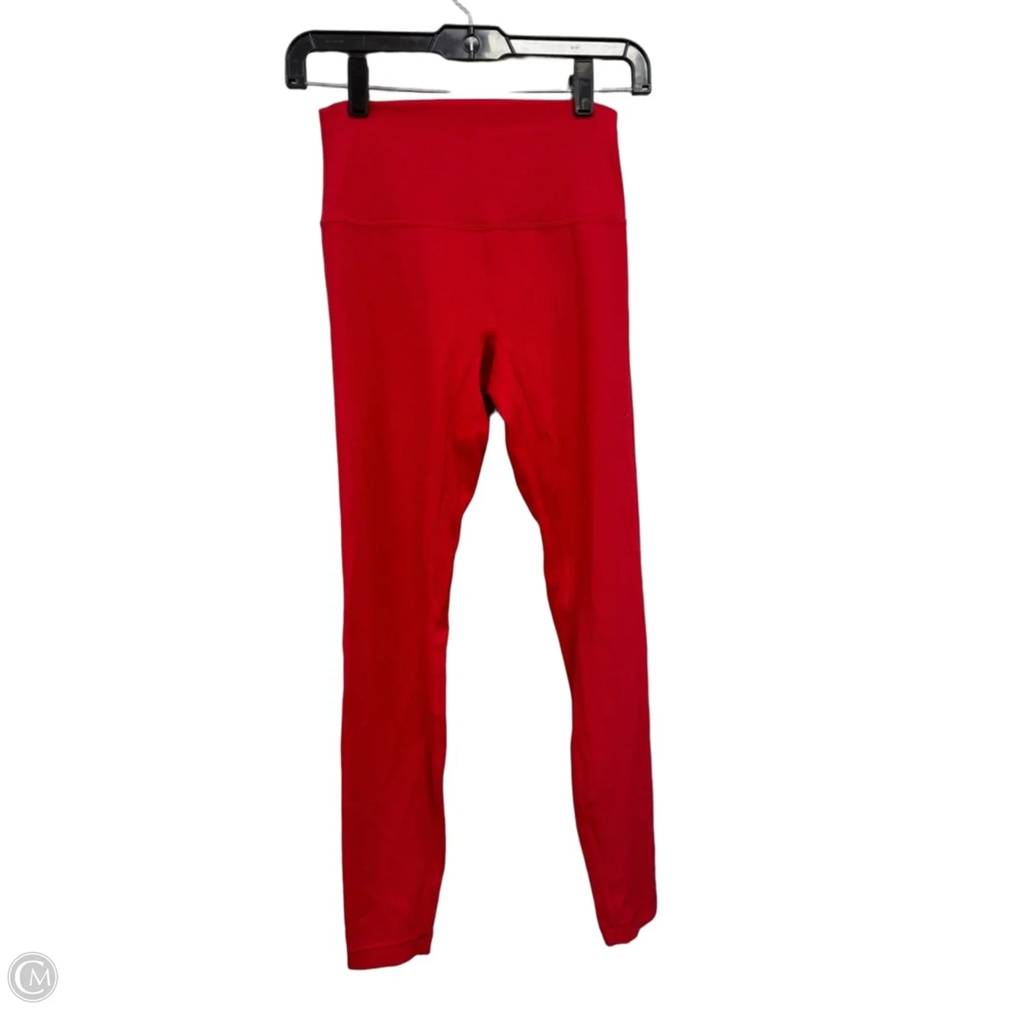 Athletic Leggings By Lululemon In Red, Size: 6