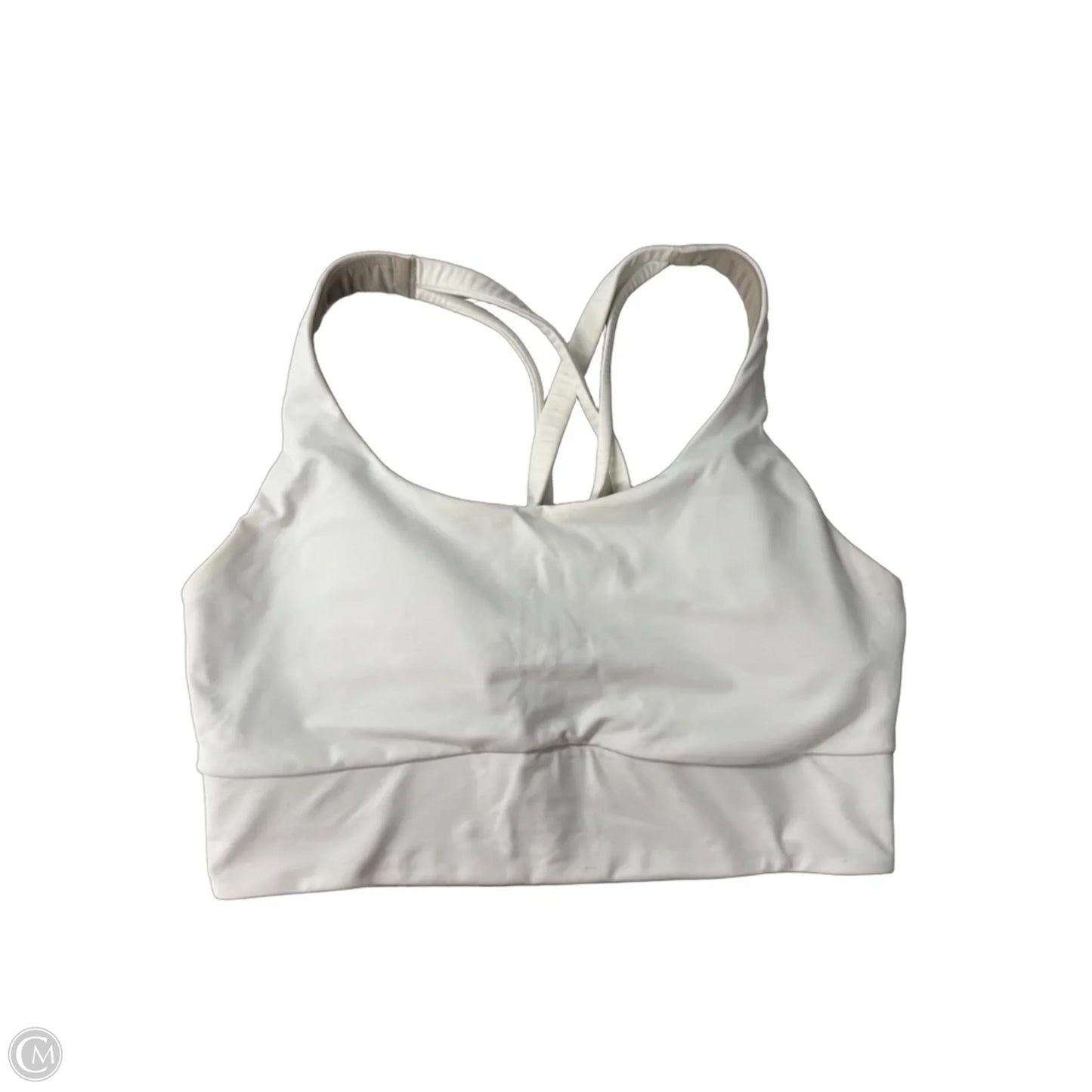 Athletic Bra By Lululemon In White, Size: S