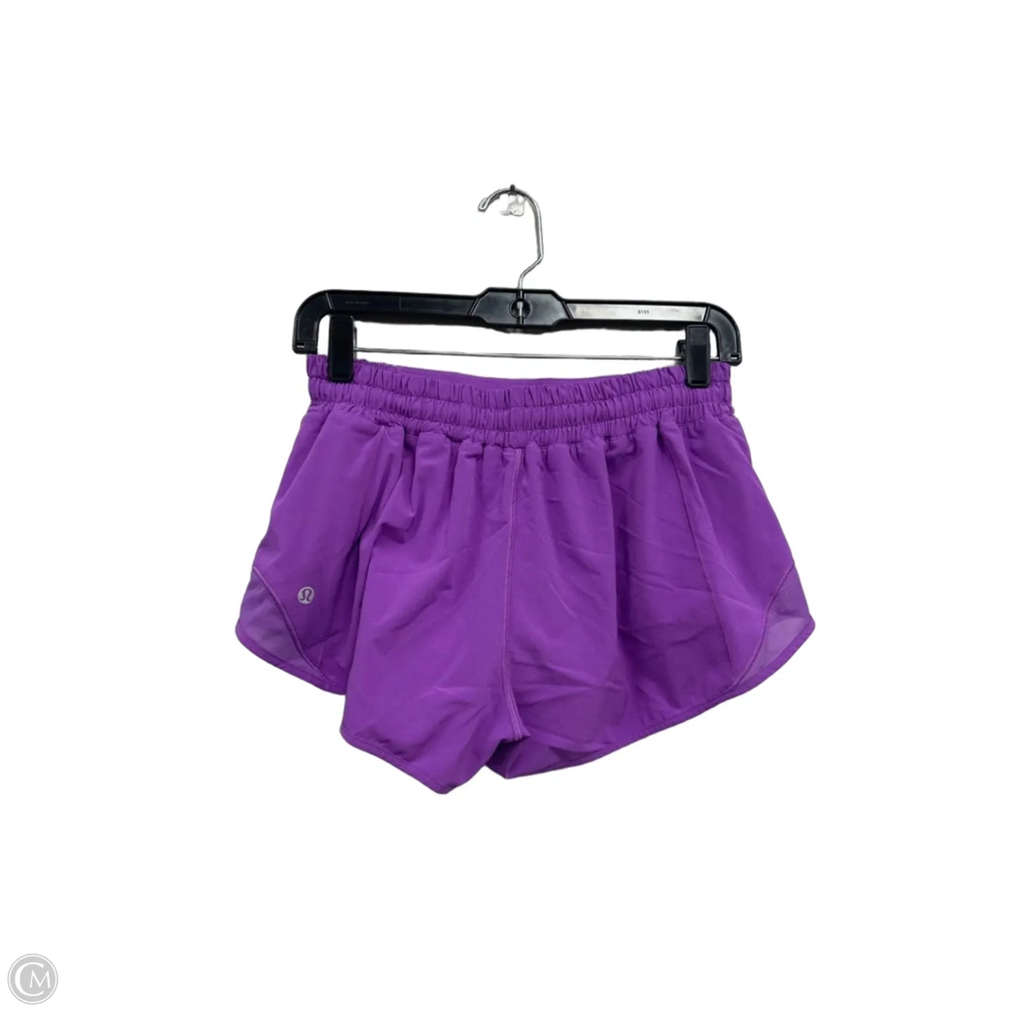 Athletic Shorts By Lululemon In Purple, Size: 8