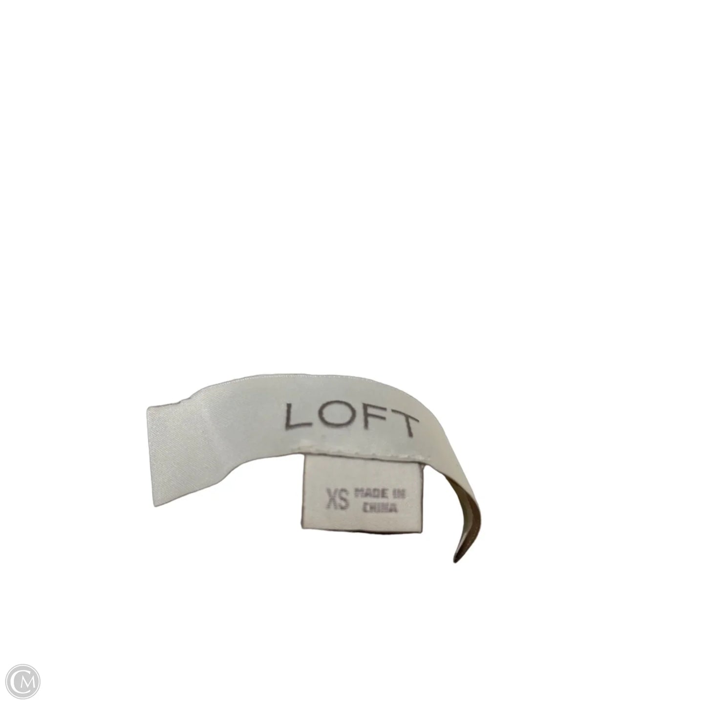 Sweater By Loft In Cream, Size: Xs