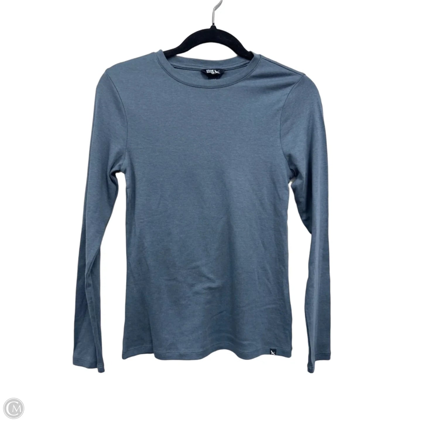 Top Long Sleeve Basic By Eddie Bauer In Blue, Size: S
