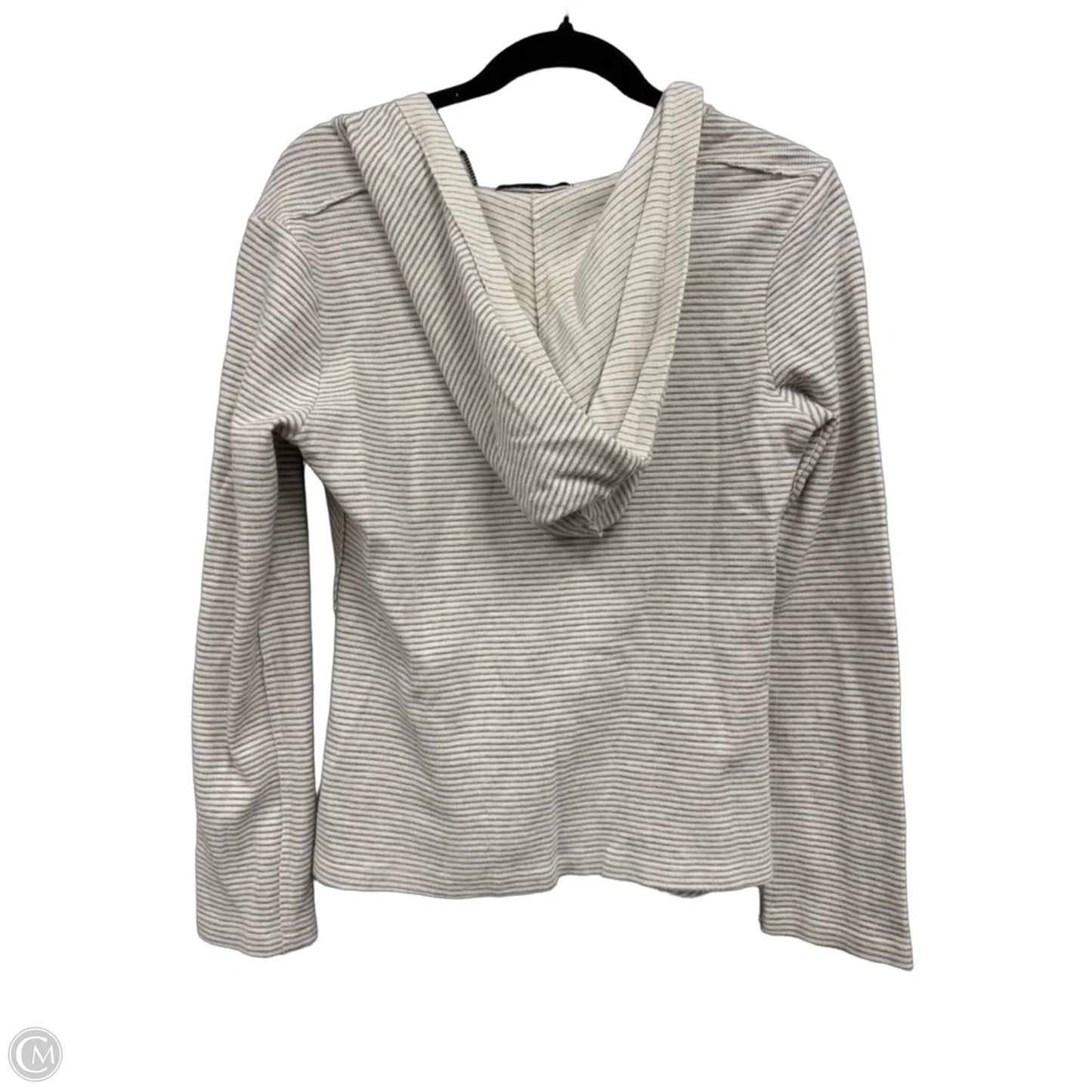 Top Long Sleeve By People Like Frank In Cream & Grey