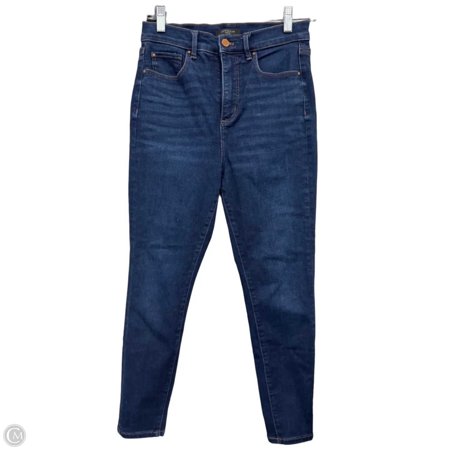 Jeans Skinny By Ann Taylor In Blue, Size: 8p