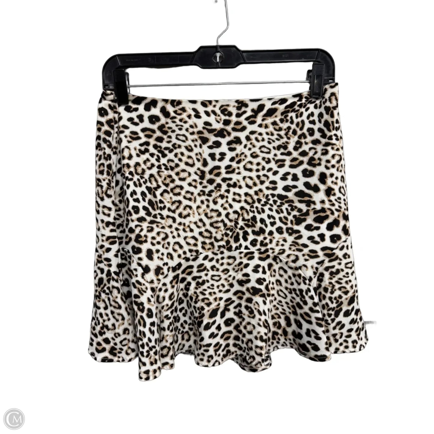 Skirt Mini & Short By Mi Ami In Black & Cream, Size: M
