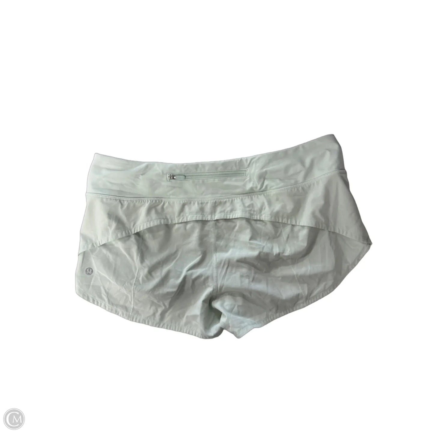 Athletic Shorts By Lululemon In Green, Size: 10