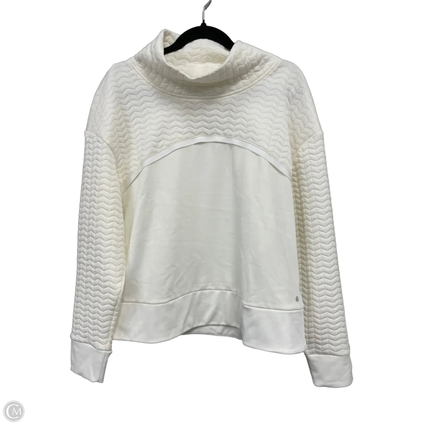 Sweatshirt Collar By Layer 8 In Cream, Size: Xl