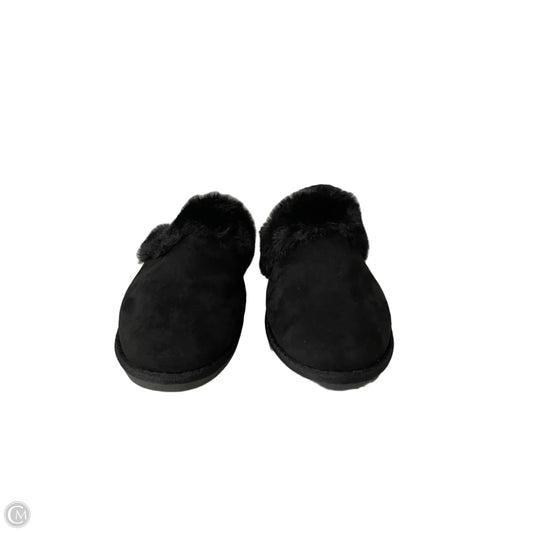 Slippers By Juicy Couture In Black, Size: 9.5
