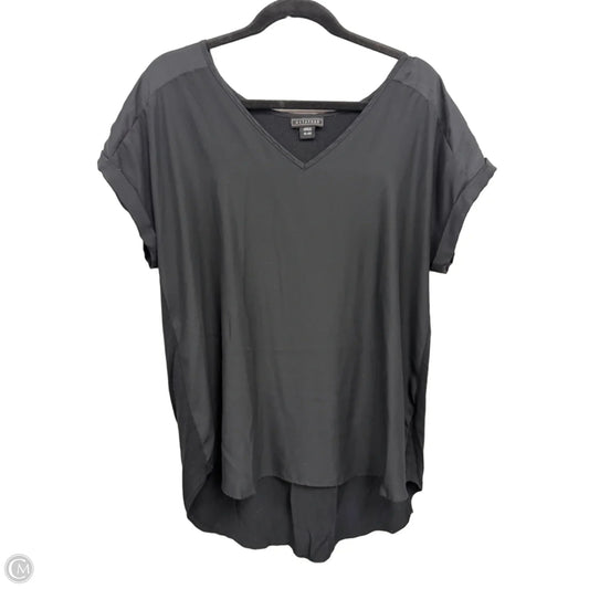 Top Short Sleeve By Metaphor In Black, Size: Xl