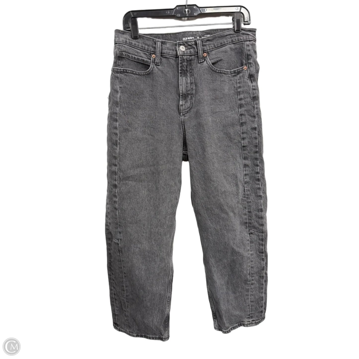 Jeans Wide Leg By Old Navy In Grey, Size: 10