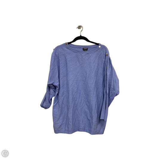 Sweater By Jones New York In Purple, Size: 2x