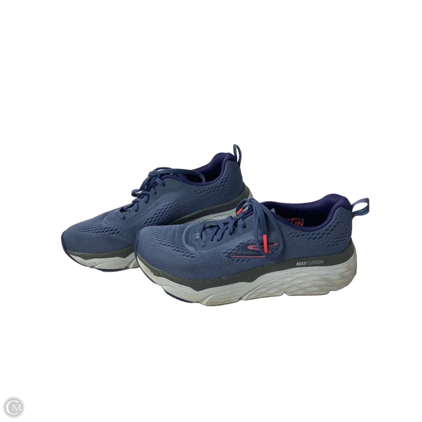 Shoes Athletic By Skechers In Blue & Pink, Size: 8