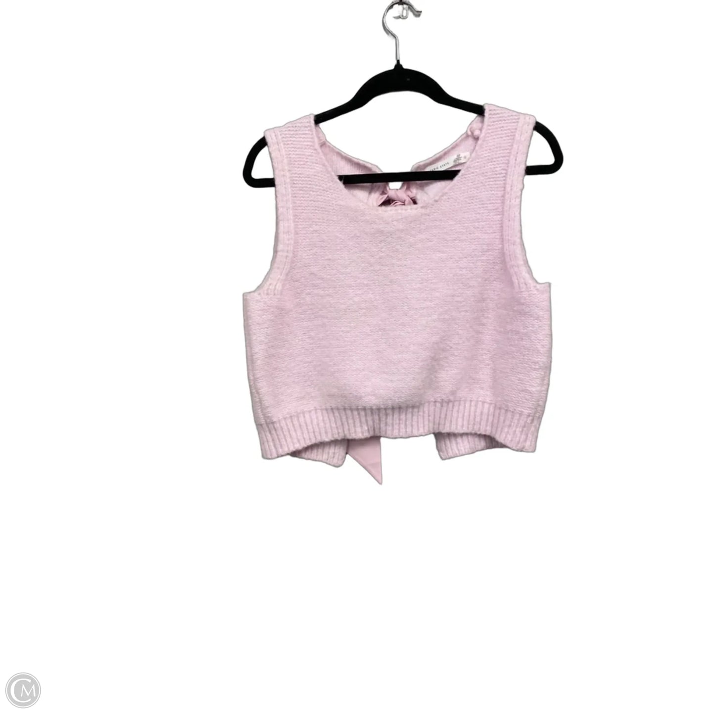 Sweater Short Sleeve By Altard State In Pink, Size: S