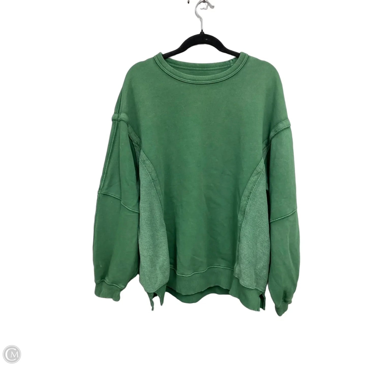 Sweatshirt Crewneck By Aerie In Green, Size: S
